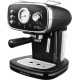Rohnson R-985 Μηχανή Espresso 1100W Πίεσης 20bar Μαύρη